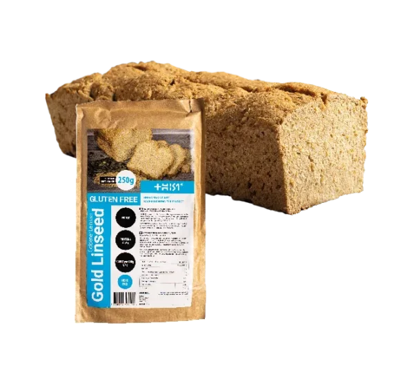Golden Linseed - bezglutenowy chleb proteinowy z złotym lnem