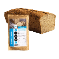 Słonecznikowy bezglutenowy chleb proteinowy