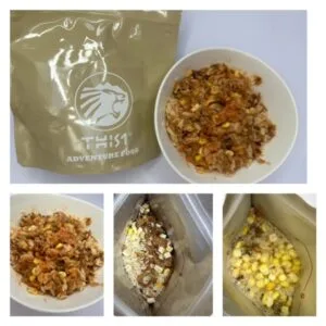 Danie wyprawowe This 1 danie meksykańskie z szarpaną wieprzowiną