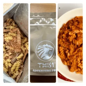 danie liofilizowane This 1 makaron bolognese z szarpaną wieprzowiną