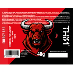 Baton energetyczny This 1orzechowy z suszoną wołowiną na ostro