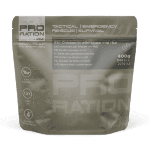 Kurczak na dziko z ryżem